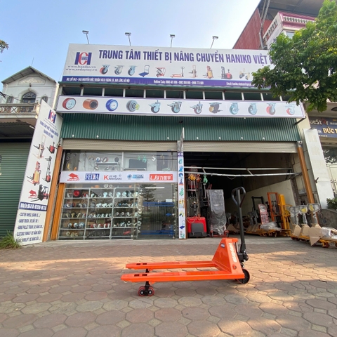 Xe nâng tay thấp 2000kg càng hẹp