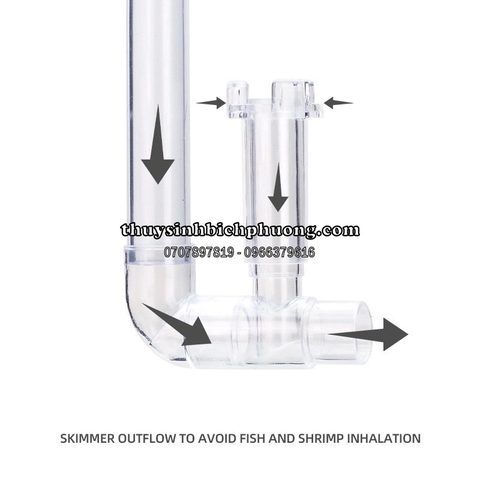 BỘ IN OUT ACRYLIC AQUAPRO FI12 | FI16 TRONG SUỐT