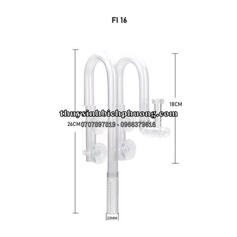 BỘ IN OUT ACRYLIC AQUAPRO FI12 | FI16 TRONG SUỐT