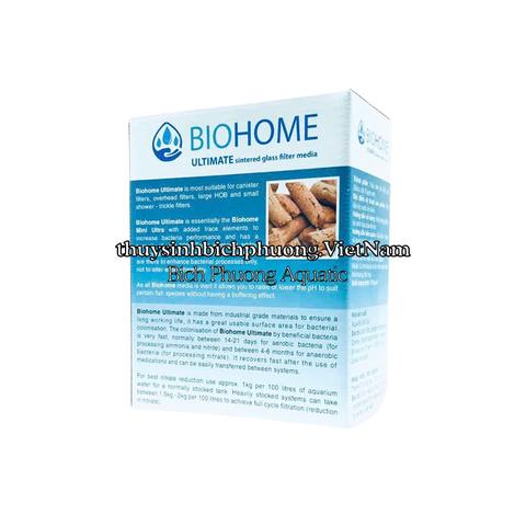BIOHOME ULTIMATE FILTER MEDIA - VẬT LIỆU LỌC NƯỚC CAO CẤP