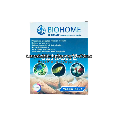 BIOHOME ULTIMATE FILTER MEDIA - VẬT LIỆU LỌC NƯỚC CAO CẤP