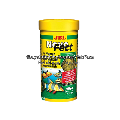 NOVO FECT JBL - VIÊN DÁN THỨC ĂN CUNG CẤP CHẤT XƠ