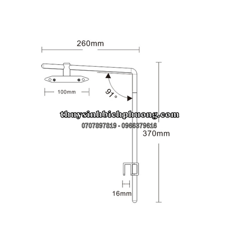CHÂN TREO | GIÁ TREO ĐÈN WEEK M,L,V