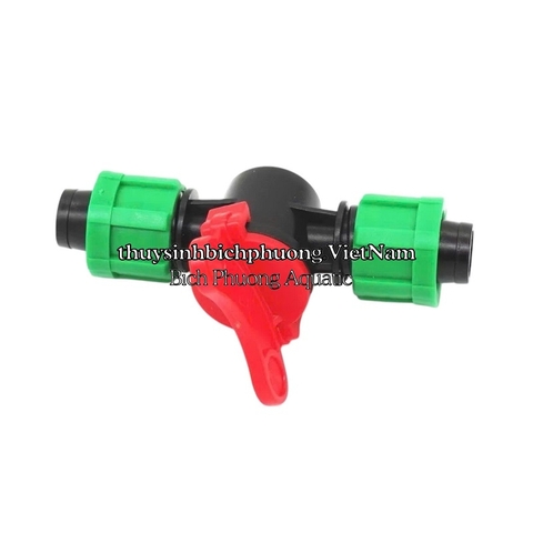 KHÓA ĐƠN NỐI SIẾT ỐNG TAY GẠT FI16 - ĐÓNG / MỞ VÀ TĂNG / GIẢM LƯU LƯỢNG NƯỚC