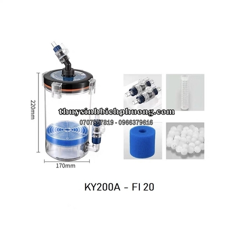 LỌC PHỤ MARINE KY200A | KY240A TRONG SUỐT