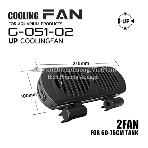 AQUA WORLD / UP AQUA COOLING FAN - QUẠT TẢN NHIỆT