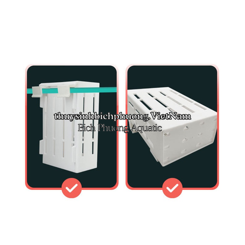 GIỎ NHỰA TREO HỒ CÁ TRỒNG CÂY THỦY CANH, BÁN CẠN