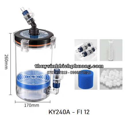 LỌC PHỤ MARINE KY200A | KY240A TRONG SUỐT