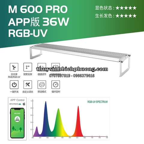 ĐÈN LED WEEK M SERIES (DIMMER / APP)