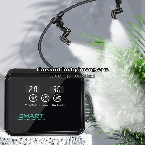 MÁY PHUN SƯƠNG MIUS SMART HẸN GIỜ THÔNG MINH