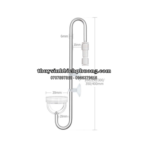 CỐC SỦI CO2 INOX WEEK AQUA