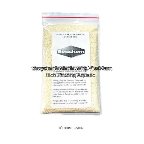 SEACHEM PURIGEN CHIẾT LẺ TÚI 50ML, 100ML, 200ML - VẬT LIỆU LỌC CAO CẤP XỬ LÝ NƯỚC