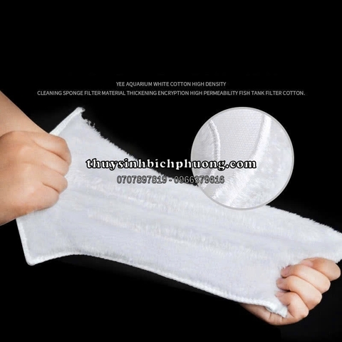 KHĂN LỌC, THẢM LỌC NƯỚC HỒ CÁ