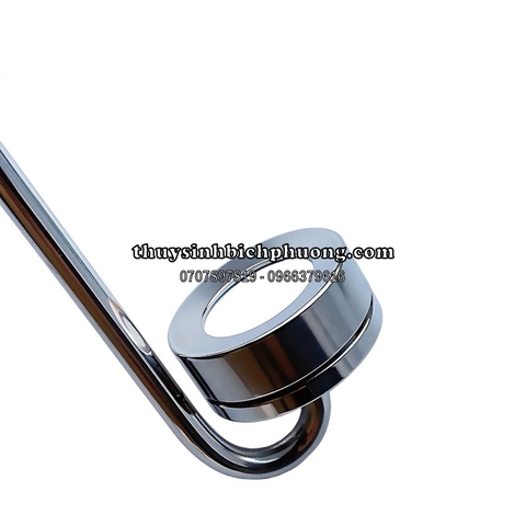 CỐC SỦI CO2 INOX MUFAN CÓ MÓC TREO HỒ KÍNH