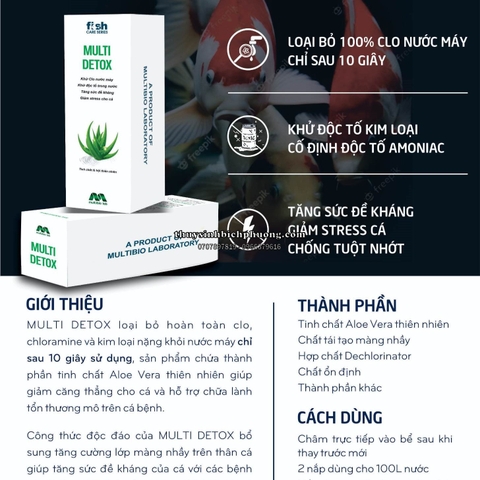 MULTI DETOX - KHỬ ĐỘC NƯỚC