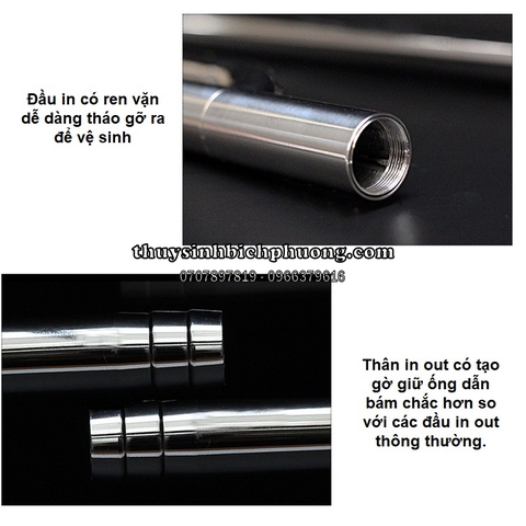 IN OUT INOX MUFAN CÓ LỌC VÁNG