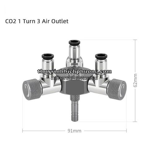 VAN NỐI CHIA KHÍ CO2 WEEK AQUA 2 / 3 / 6