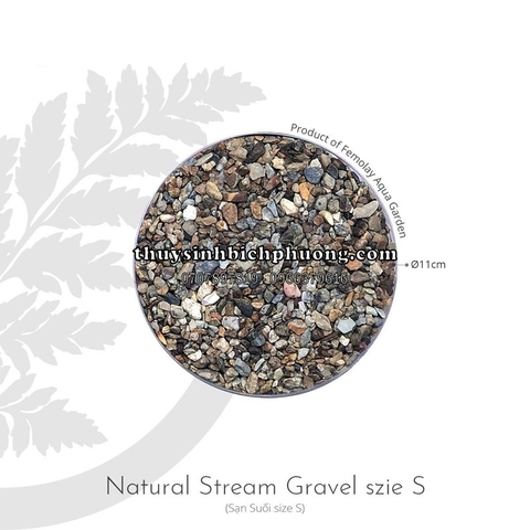 FEMOLAY NATURAL STREAM GRAVEL SIZE S - SẠN SUỐI TỰ NHIÊN