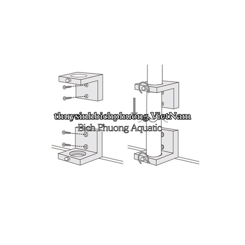 ADA SOLAR RGB STAND - CHÂN TREO | GIÁ TREO ĐÈN INOX