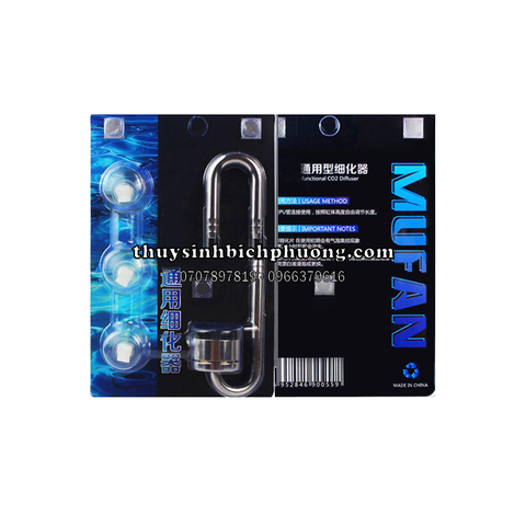 BỘ CỐC SỦI CO2 INOX MUFAN CHÍNH HÃNG