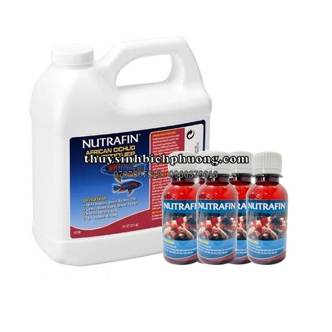 NUTRAFIN AFRICAN CICHLID CHAI 100ML - KHOÁNG NUTRAFIN CAO CẤP DÀNH CHO TÉP CẢNH, CÁ CẢNH