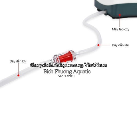 VAN 1 CHIỀU OXY CO2 TAIWAN NHỰA