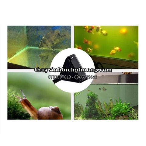 DAO CẠO RÊU NHÔM MUFAN VỆ SINH HỒ KÍNH