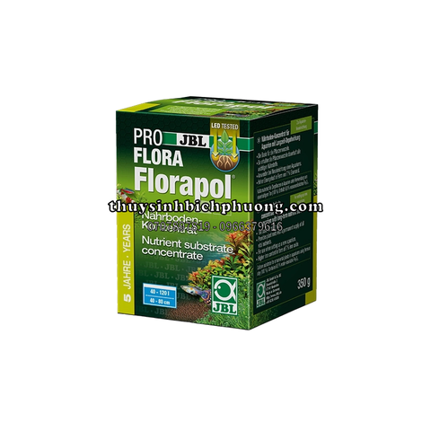 CỐT NỀN JBL FLORAPOL 350GR, 700GR - DINH DƯỠNG ĐẬM ĐẶC