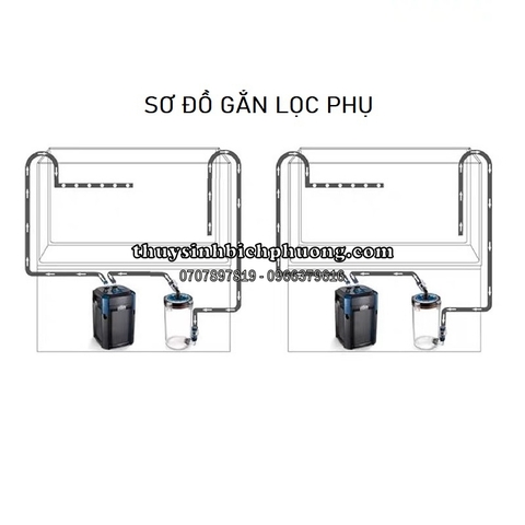 LỌC PHỤ MARINE KY200A | KY240A TRONG SUỐT