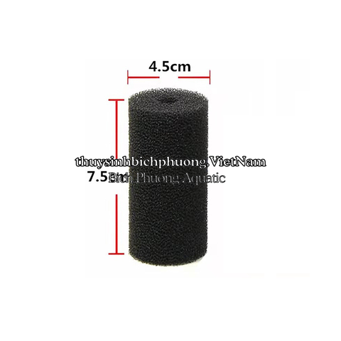 BỊT TÉP MÚT XỐP ĐEN - CHẶN ĐẦU IN CỦA LỌC