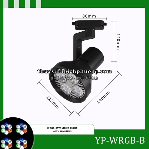 ĐÈN LED RAY | ĐÈN RỌI BÁN CẠN OSRAM  WRGB 35W VÀ COLD WHITE 40W  (CHÓA YP)