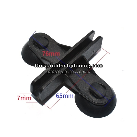 KẸP HÍT KÍNH GIỮ TẤM LƯỚI NHỰA LÀM VÁCH NGĂN