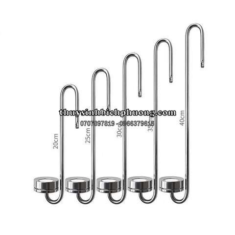 CỐC SỦI CO2 INOX MUFAN CÓ MÓC TREO HỒ KÍNH