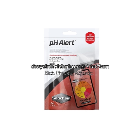 SEACHEM PH ALERT - THẺ TEST CẢNH BÁO NỒNG ĐỘ PH | pH