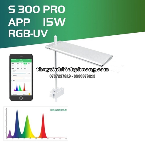 ĐÈN THỦY SINH WEEK S SERIES RGB S300, S400