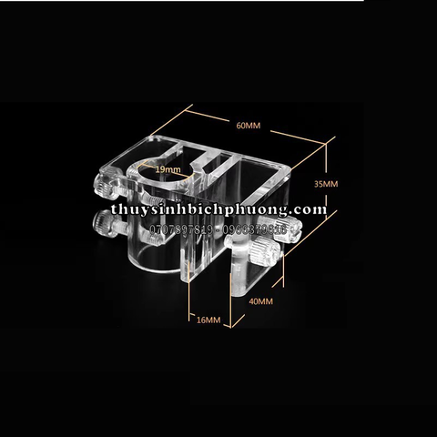 KẸP GIỮ ỐNG IN OUT - DÂY THAY NƯỚC HỒ CÁ ACRYLIC MUFAN