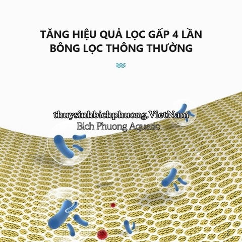 BÔNG LỌC NƯỚC 8D SINH HỌC THẾ HỆ MỚI