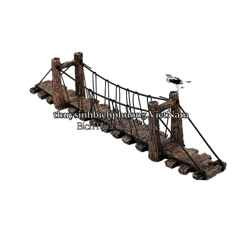MÔ HÌNH CẦU TREO SIZE S, M, L - TRANG TRÍ HỒ CÁ, TIỂU CẢNH TERARIUM, PALUDARIUM