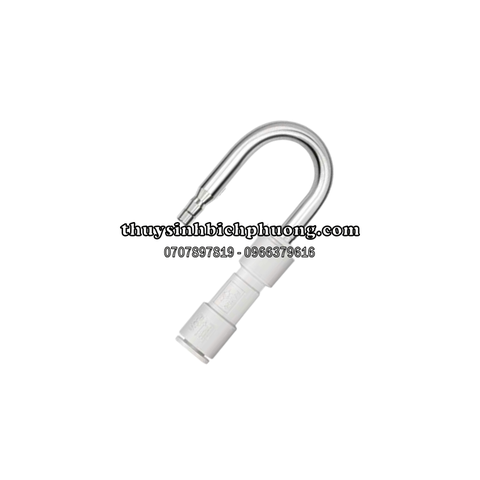 CO CHỮ U INOX TÍCH HỢP VAN 1 CHIỀU CO2 INOX WEEK AQUA CAO CẤP