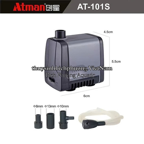 MÁY BƠM ATMAN AT – 101S | 102S | 103S | 104S | 105S | 106S | 107S - DÒNG BƠM TIẾT KIỆM ĐIỆN NĂNG