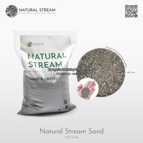 FEMOLAY NATURAL STREAM SAND - CÁT SUỐI TỰ NHIÊN