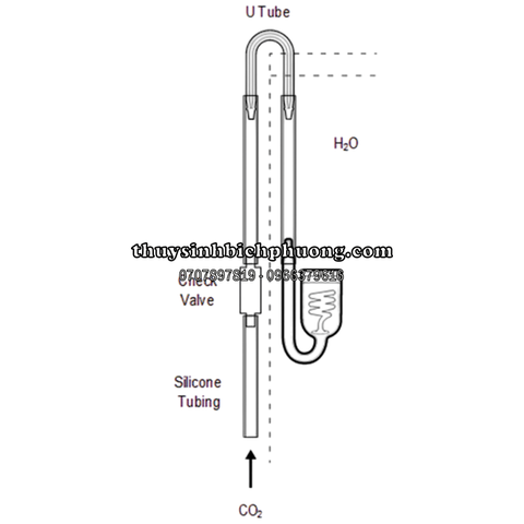 CỐC SỦI CO2 THỦY TINH TÍCH HỢP ĐẾM GIỌT XOẮN