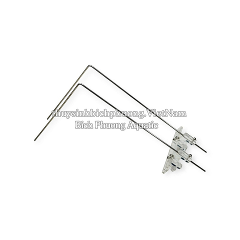 BỘ CHÂN NÂNG ĐÈN INOX – KẸP ACRYLIC CNC ĐA NĂNG