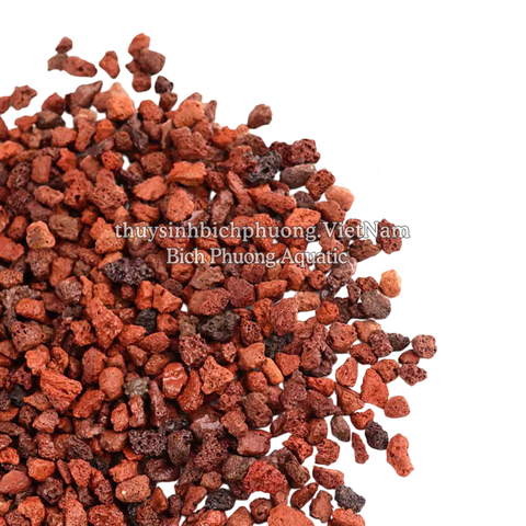 ĐÁ NHAM THẠCH ĐỎ | RED LAVA ROCK - VẬT LIỆU LỌC, TRANG TRÍ, SETUP