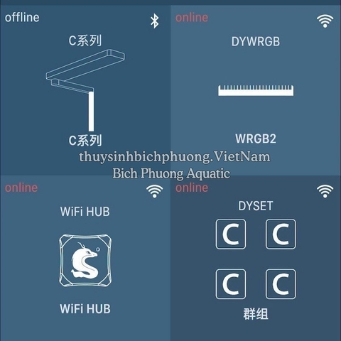 CHIHIROS WIFI HUB - BỘ KẾT NỔI ĐIỀU KHIỂN CÁC THIẾT BỊ CHIHIROS QUA WIFI