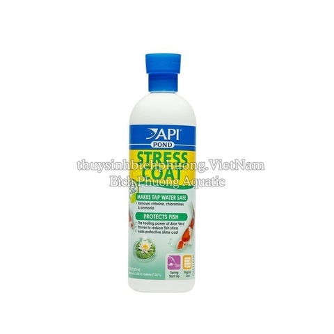 API POND STRESS COAT - GIẢM STRESS, GIÚP CÁ SUNG, ĂN MẠNH