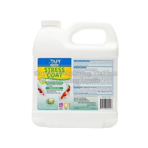 API POND STRESS COAT - GIẢM STRESS, GIÚP CÁ SUNG, ĂN MẠNH