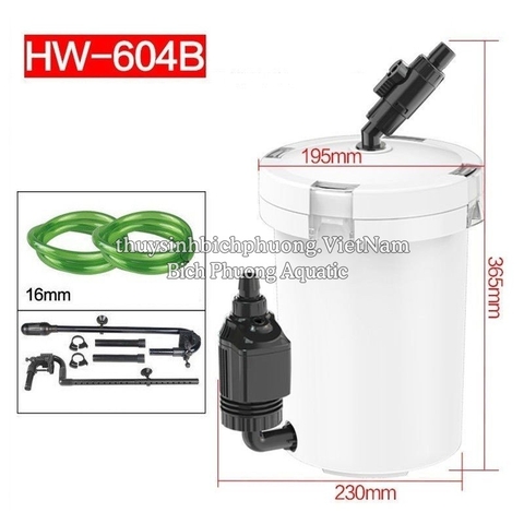 SUNSUN HW|LW|EW-602B|603B|604B - LỌC THÙNG HỒ CÁ THỦY SINH