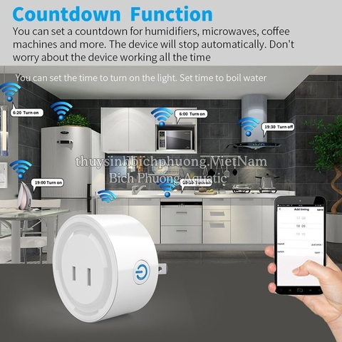 TIMER | Ổ CẮM HẸN GIỜ WIFI THÔNG MINH SỬ DỤNG APP SMART LIFE