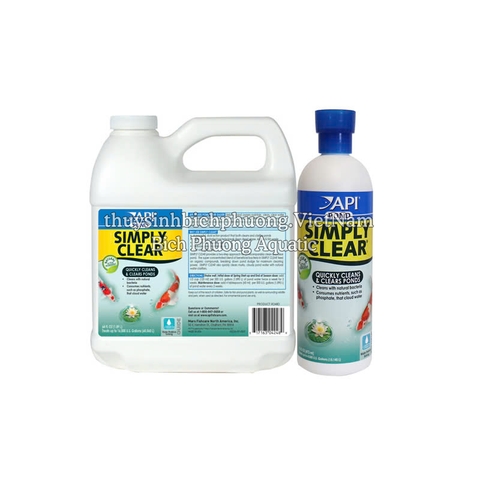 API POND SIMPLY CLEAR - VI SINH XỬ LÝ ĐÁY, LÀM TRONG NƯỚC CẤP TỐC